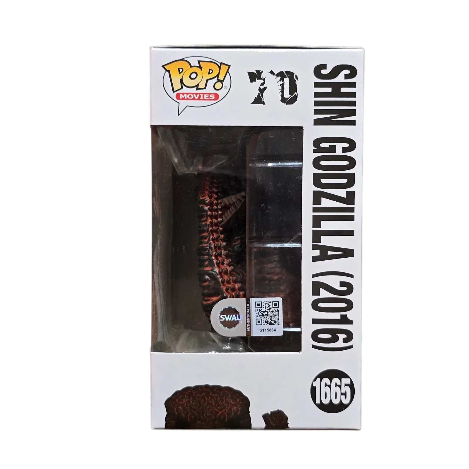 Shinji Higuchi — Shinji Higuchi Signed Godzilla Funko 1665 Shin Godzilla 2016 Director SWAU COA, изображение 2
