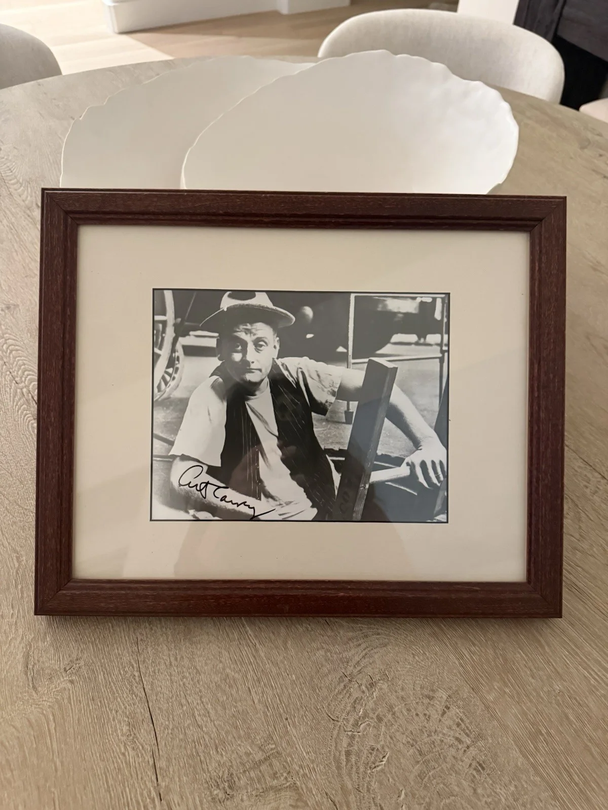 C.L. Shoup — Framed Autographed Photograph by C.L. Shoup with Certificate & Artist's Proof, image 2
