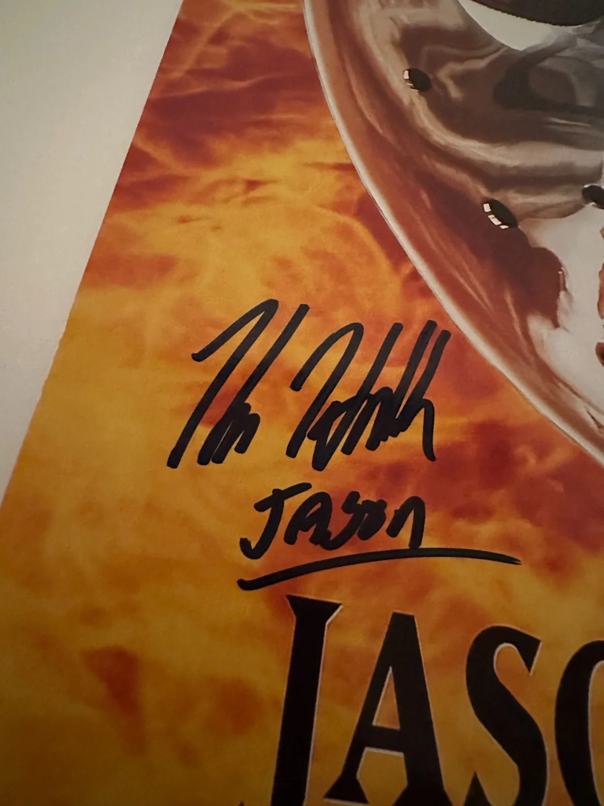 Kane Hodder — Kane Hodder Signed 11 x 17 Photo Jason Goes To Hell The Final Friday JSA COA, изображение 2