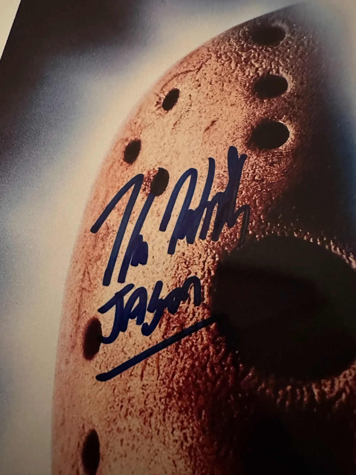 Kane Hodder — Kane Hodder Signed 11 x 17 Photo Friday The 13th Part VII JSA COA, изображение 2