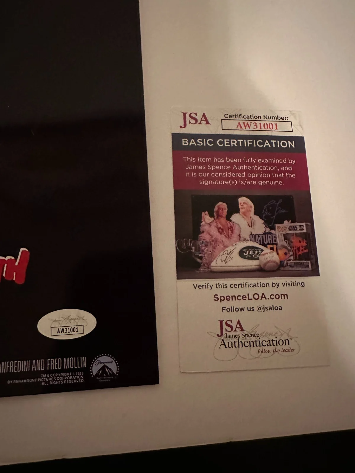 Kane Hodder — Kane Hodder Signed 11 x 17 Photo Friday The 13th Part VII JSA COA, изображение 3