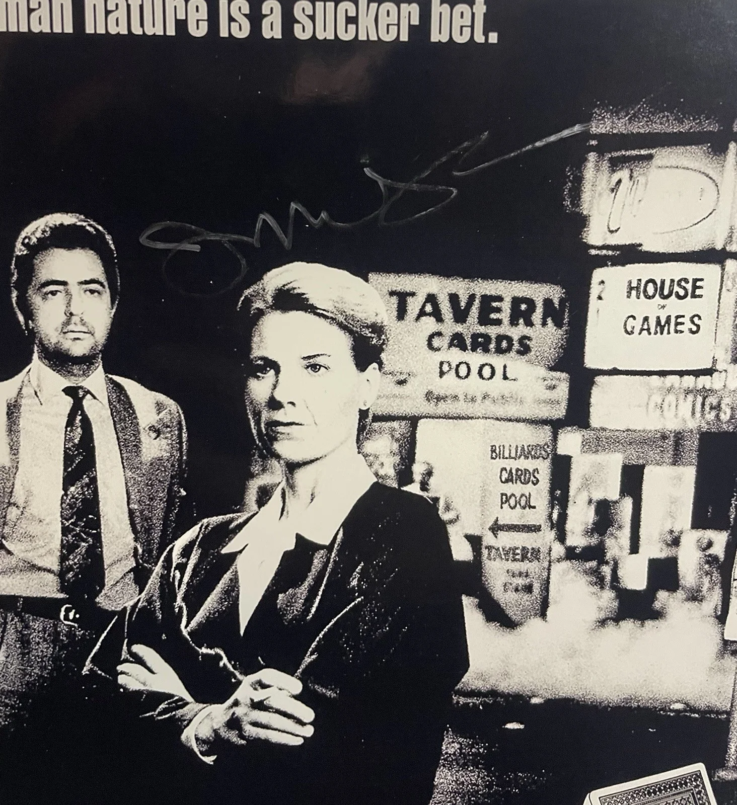 Joe Mantegna — Joe Mantegna Signed 8x10 Photo House Of Cards Movie Autographed Rare, изображение 2