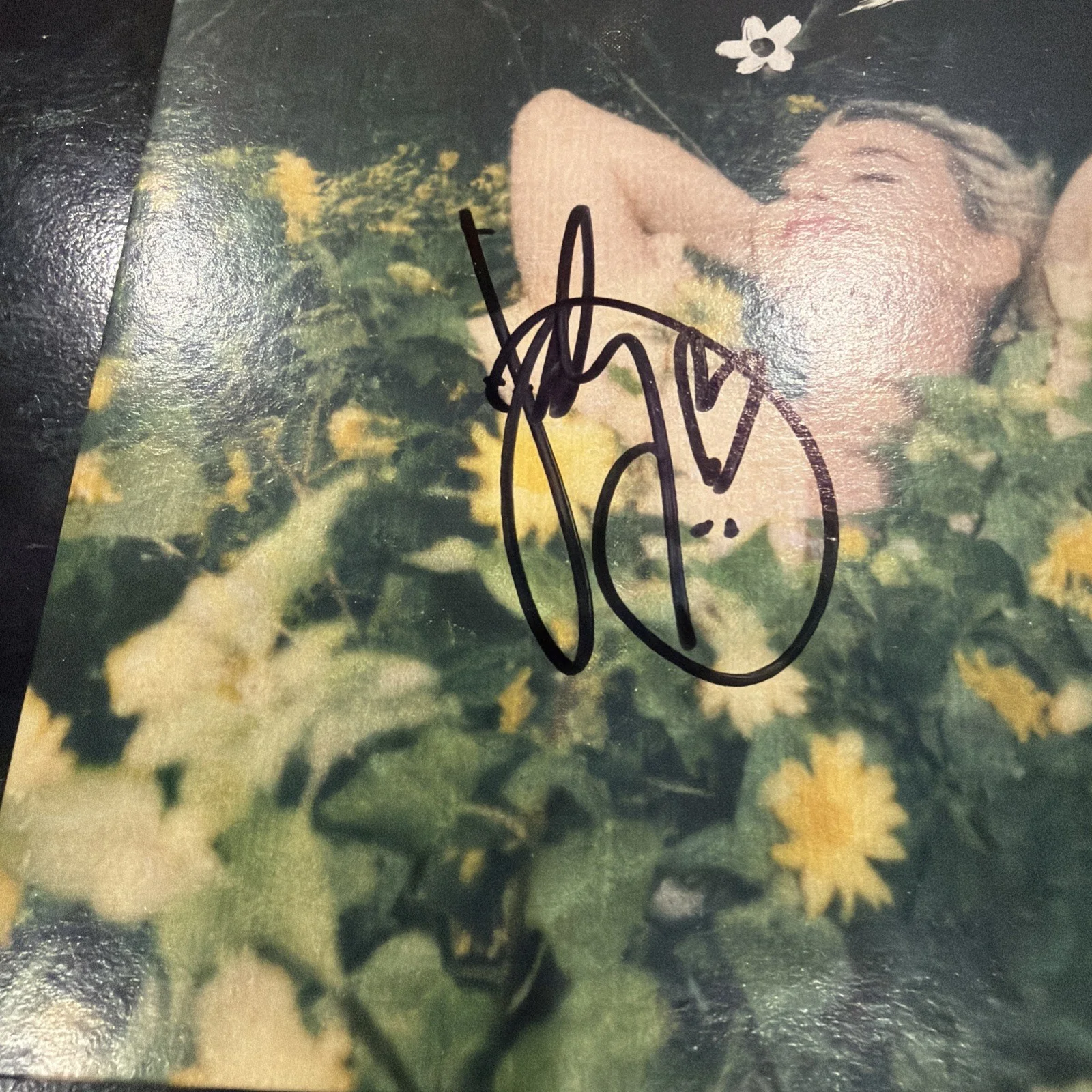 Katy Perry Autographed Daisies Yellow 7 Inch Vinyl, image 5