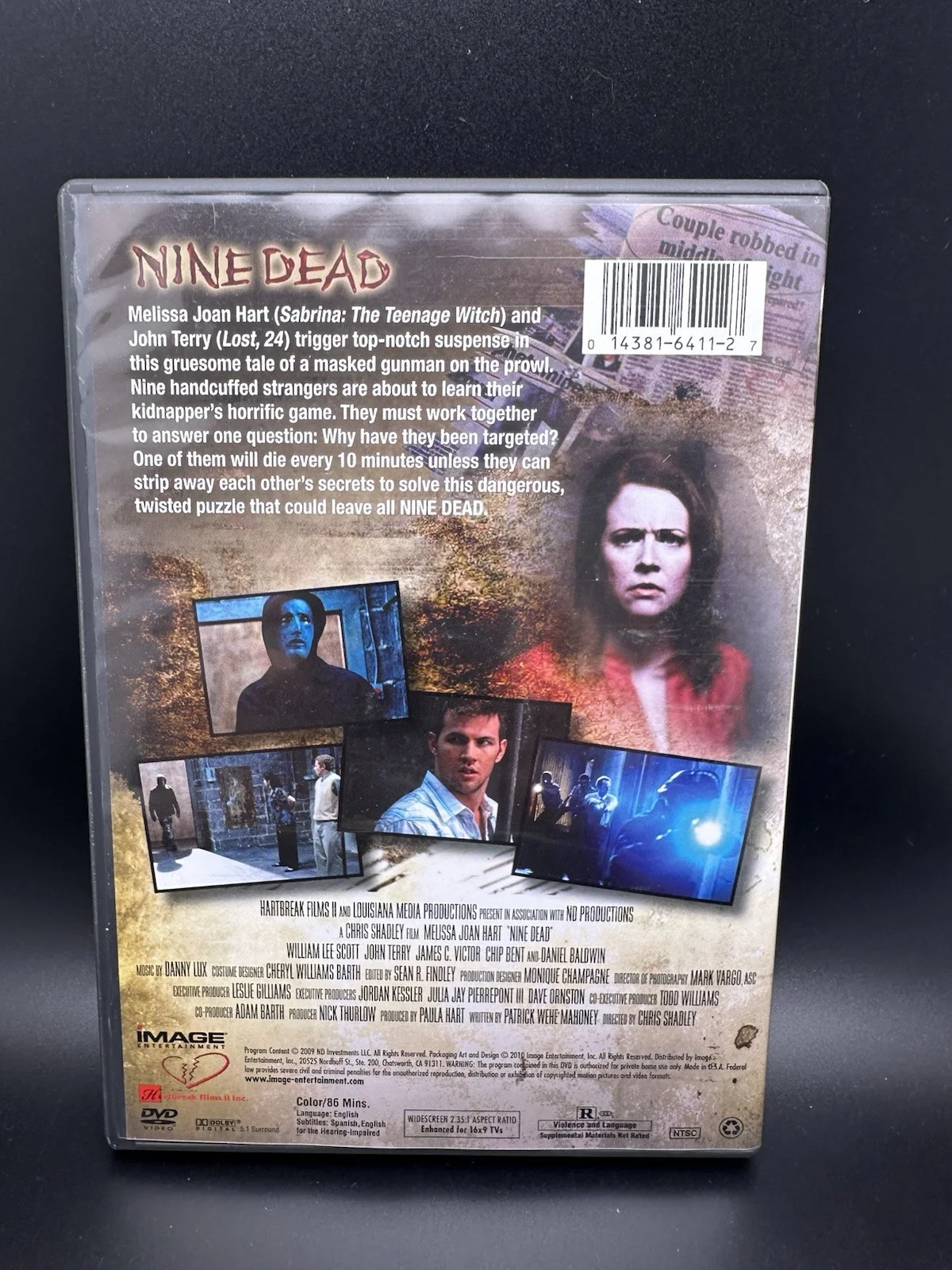 Melissa Joan Hart — Melissa Joan Hart (Actress) Signed CD Movie Nine Dead INSCRIBED STAY SAFE AUTO, изображение 2