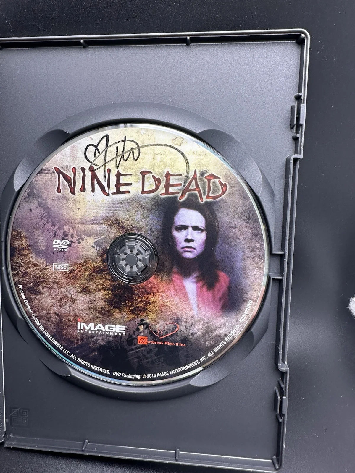Melissa Joan Hart — Melissa Joan Hart (Actress) Signed CD Movie Nine Dead INSCRIBED STAY SAFE AUTO, изображение 3