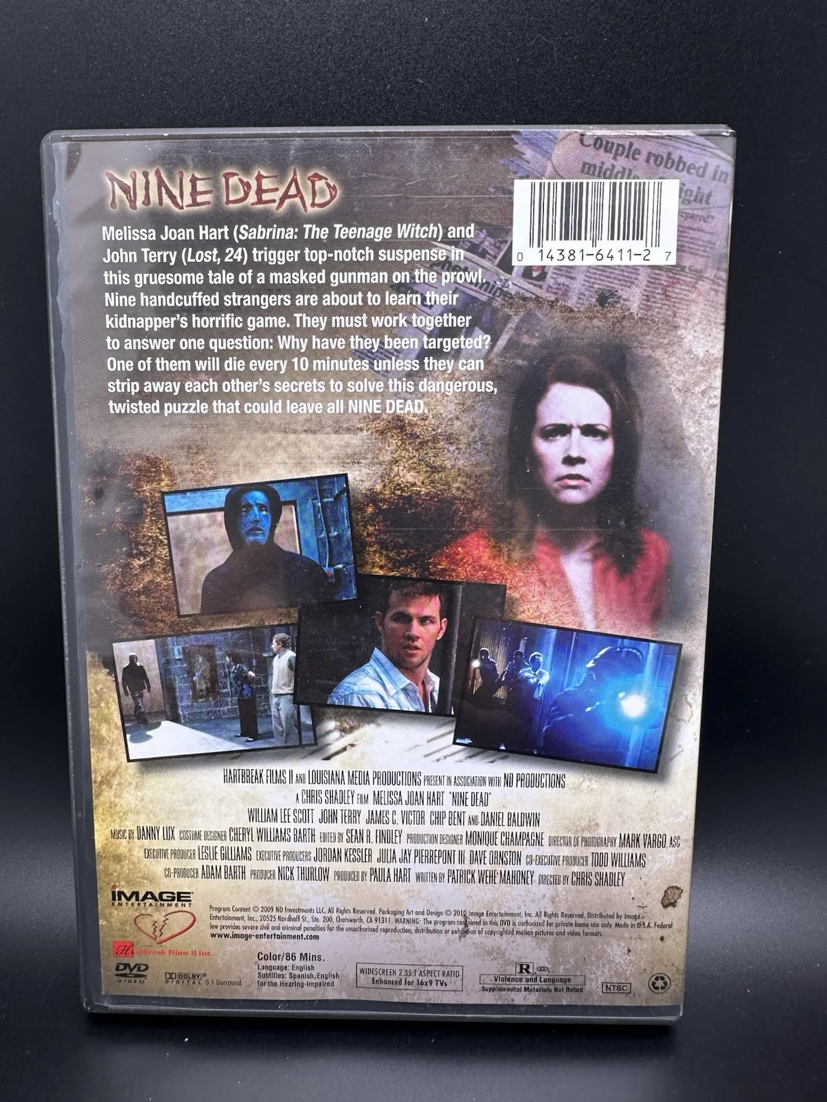 Melissa Joan Hart — Melissa Joan Hart (Actress) Signed CD Movie Nine Dead INSCRIBED STAY SAFE AUTO, изображение 2