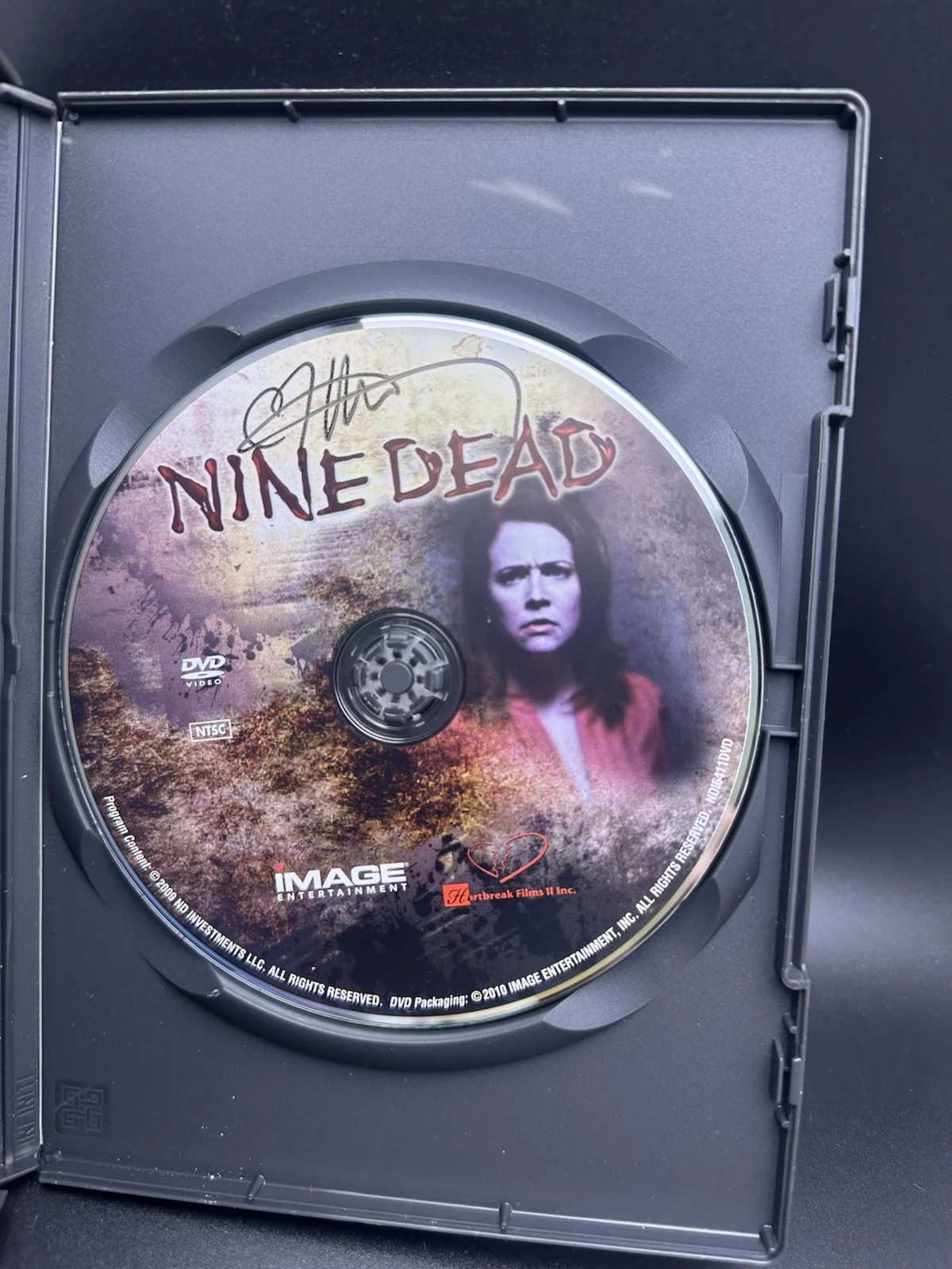 Melissa Joan Hart — Melissa Joan Hart (Actress) Signed CD Movie Nine Dead INSCRIBED STAY SAFE AUTO, изображение 3