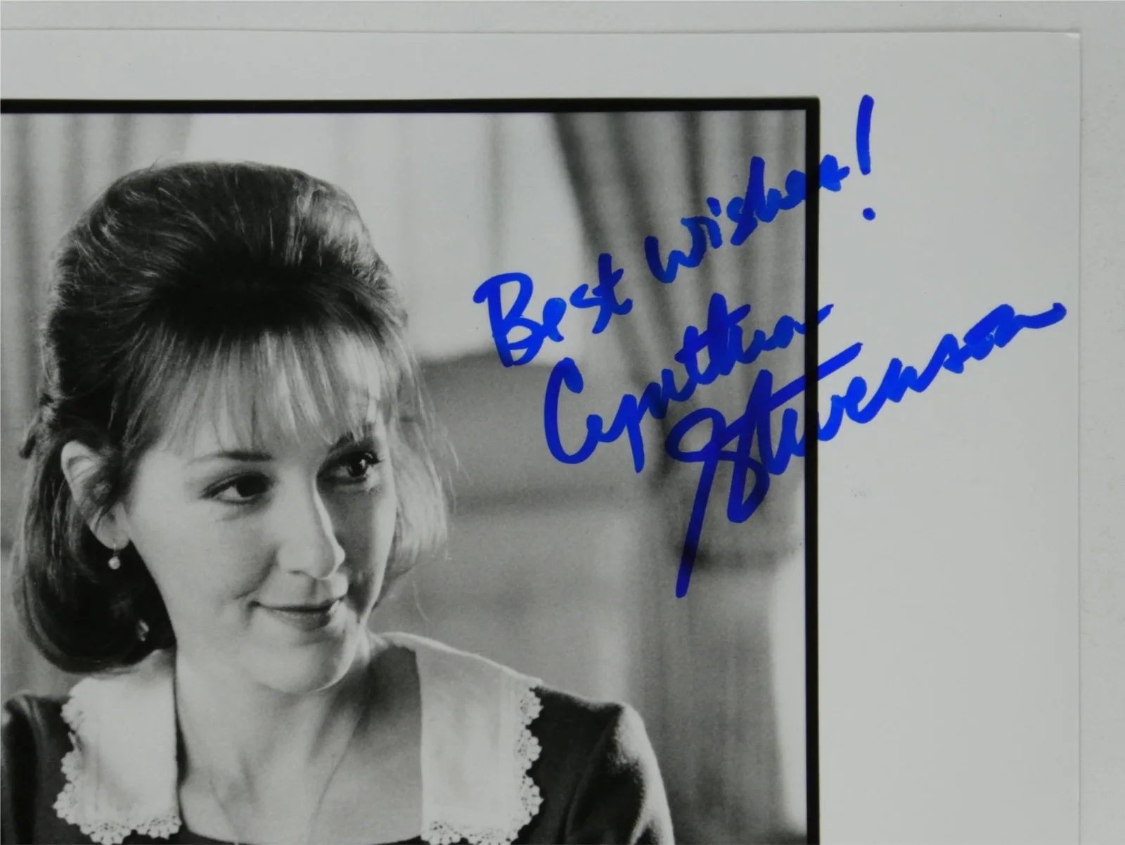 Cynthia Stevenson — Cynthia Stevenson Signed B&W 8x10 Promo Photo Home For The Holidays Autographed, изображение 2