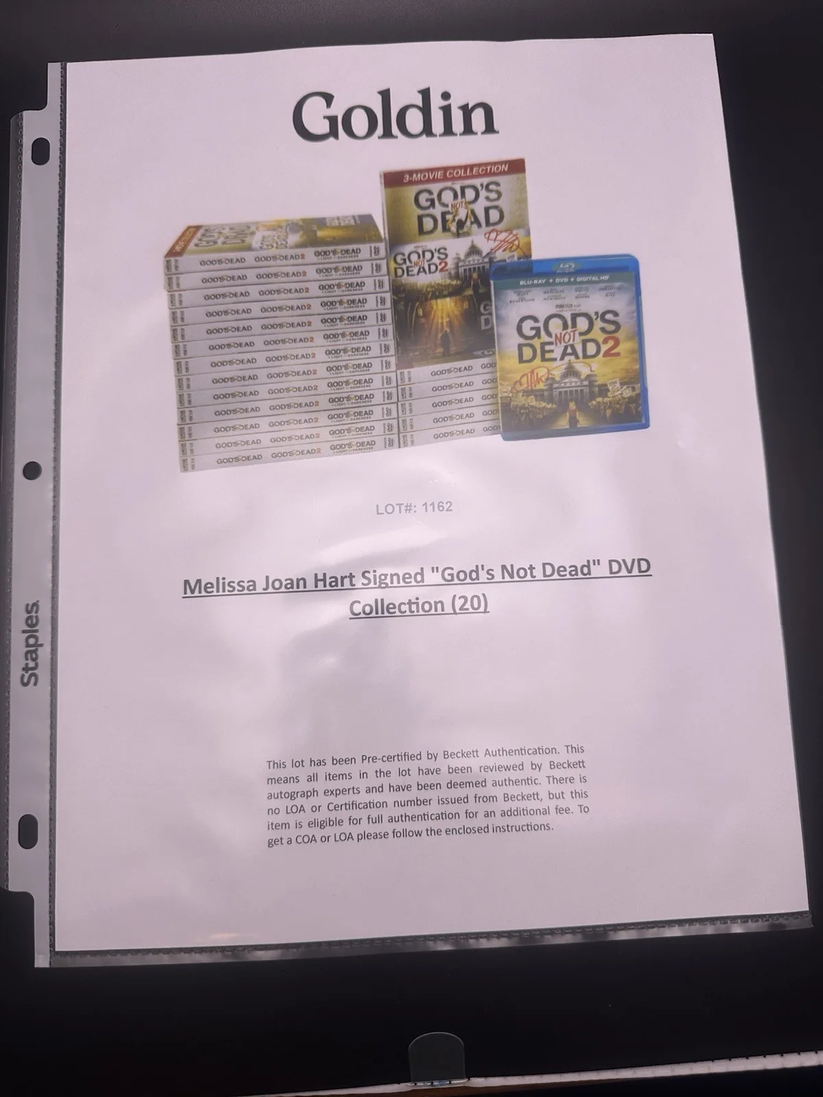 Melissa Joan Hart — Melissa Joan Hart (Actress) Signed Movie Collection - AUTO Gods Not Dead (16), изображение 3