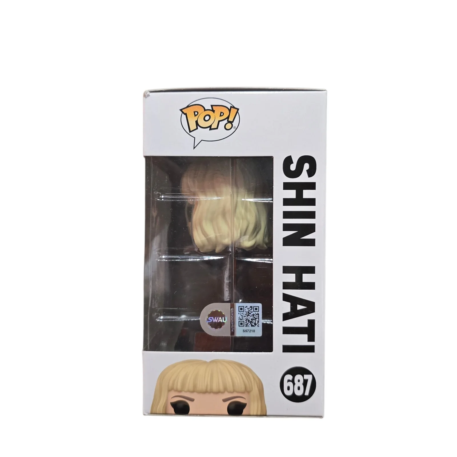 Ivanna sakhno — Ivanna Sakhno Signed Shin Hati Funko 687 Ahsoka SWAU Authenticated RARE, изображение 2
