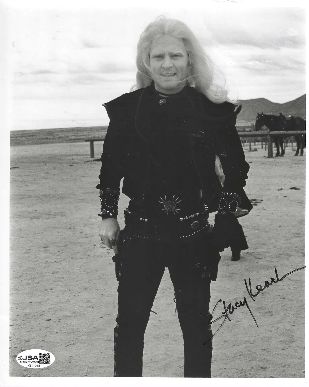 STACY KEACH signed photo from "Bad Bob" 1972 MOVIE JSA COA Photo-RARE!, изображение 4