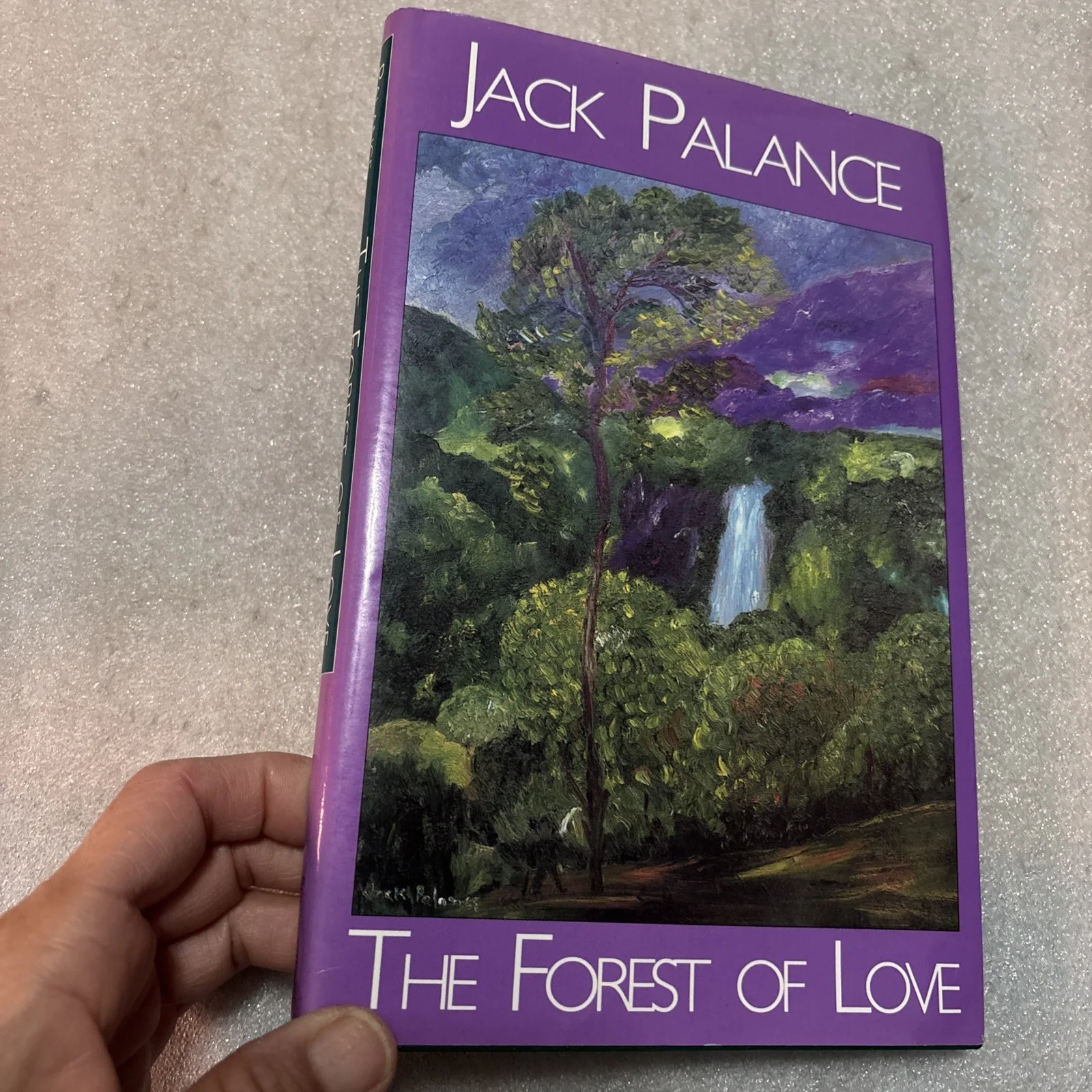 Jack Palance — SIGNED & Personally Inscribed by Jack Palance “The Forest Of Love” (hardcover), изображение 2