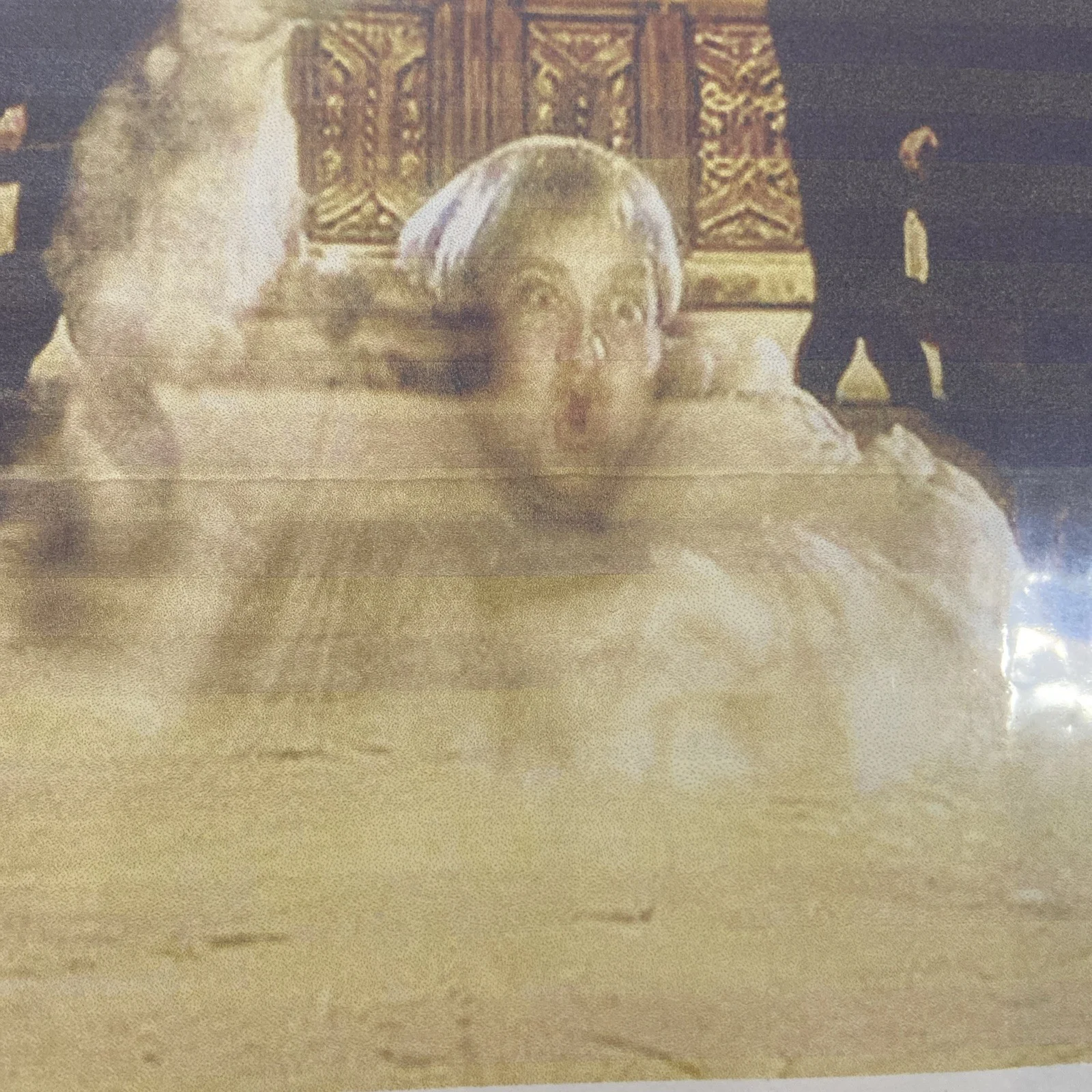 Simon Fisher-Becker — RIP- Harry Potter- Simon Fisher-Becker signed Fat Friar 8x10 printout, image 2