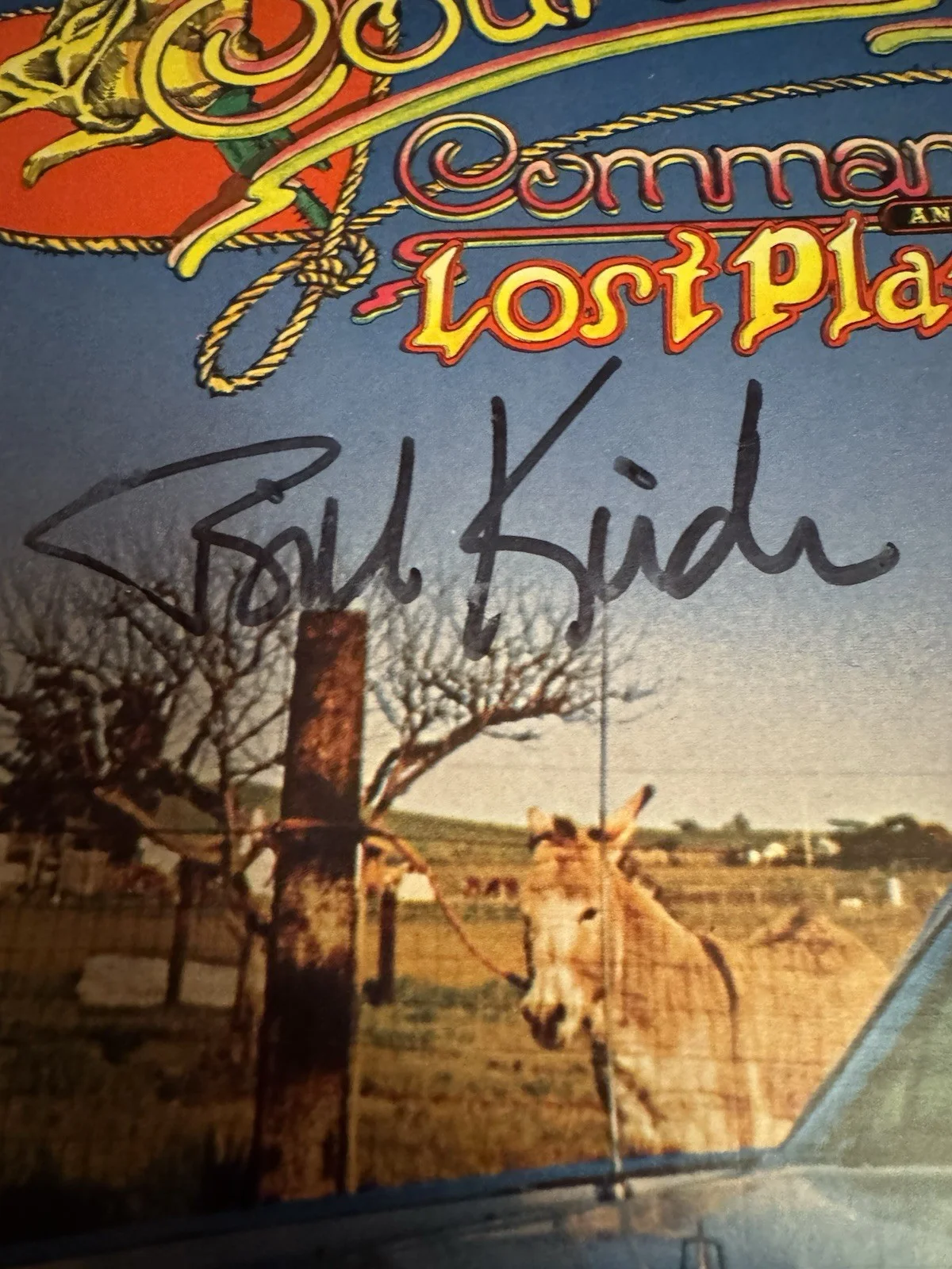 * COMMANDER CODY & HIS LOST PLANET AIRMEN * signed album * COUNTRY CASANOVA *, image 4