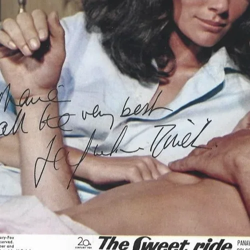 8 x 10 Hand Signed photo of jaqueline Bisset, image 2