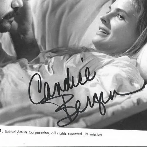 8 x 10 Hand Signed photo of Candace Bergen, image 2