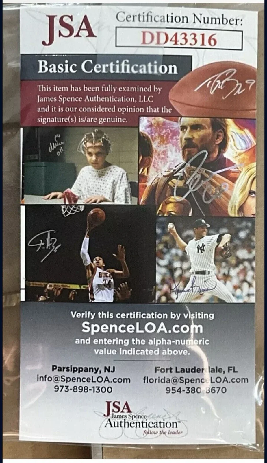JSA COA Daniel Radcliffe SIGNED 18x21 TRAIN TICKET Custom Framed HEAVY, image 3