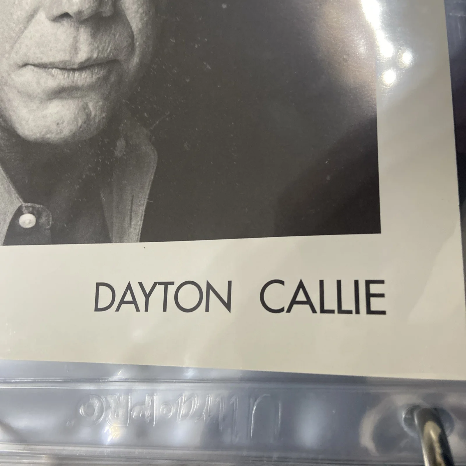 Dayton Callie Sons of Anarchy Deadwood Signed 8X10 b&w Photo inscribe Peace Love, изображение 3