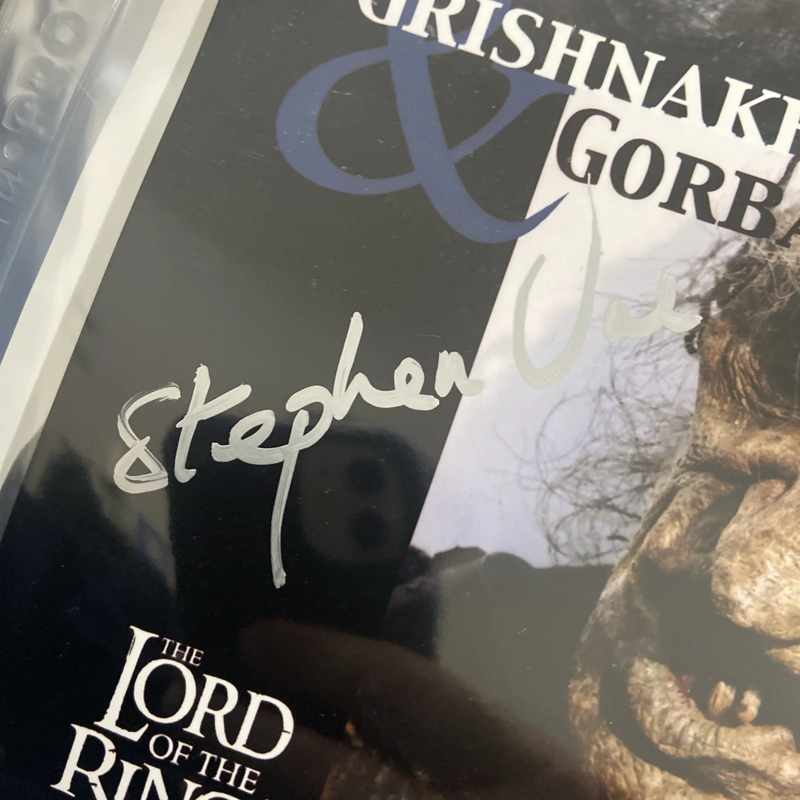Stephen Ure — Stephen Ure Signed 8x10 Photo Lord of The Rings Grishnakh Gorbag Hobbit, изображение 2