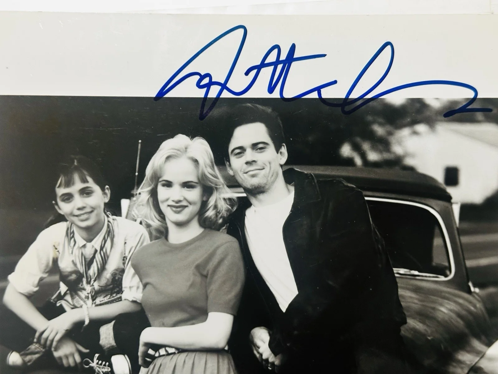 Juliette Lewis — Juliette Lewis signed 8x10 "That Night" Original Still Photo in person, image 2