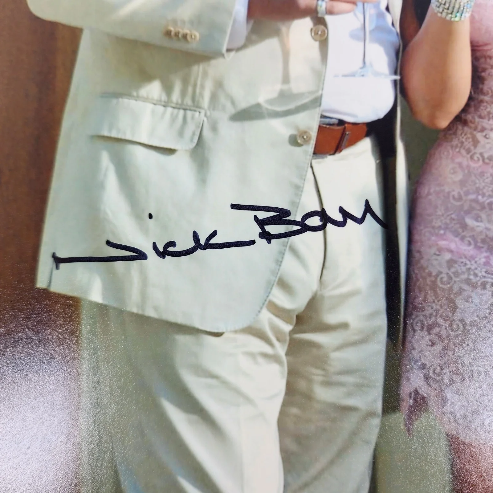Nicolas Ball — 'Hazell' Actor Nicolas Nick Ball Signed 8x10 Autograph (No COA) Photo Picture, изображение 2