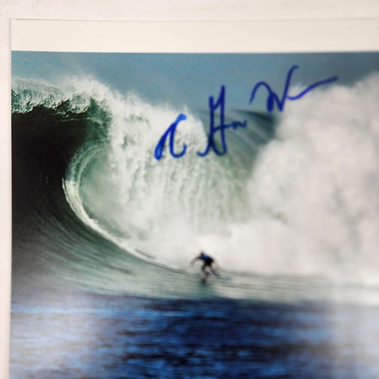 Grant Washburn — 'Chasing Mavericks' Surfer Grant Washburn Signed 8x10 Autograph (No COA) Photo, изображение 3
