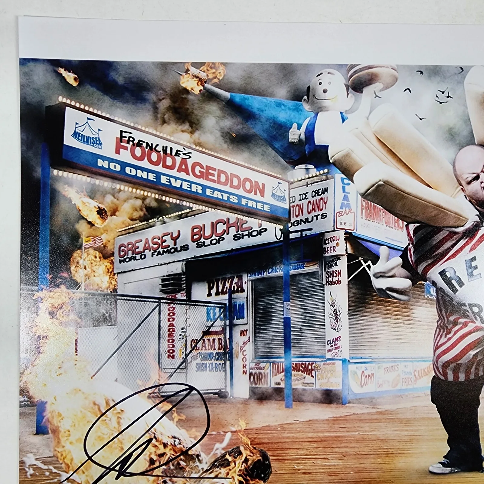 Stephen Kramer Glickman — Actor Stephen Kramer Glickman Signed 8x10 Autograph (No COA) Photo Picture, изображение 3
