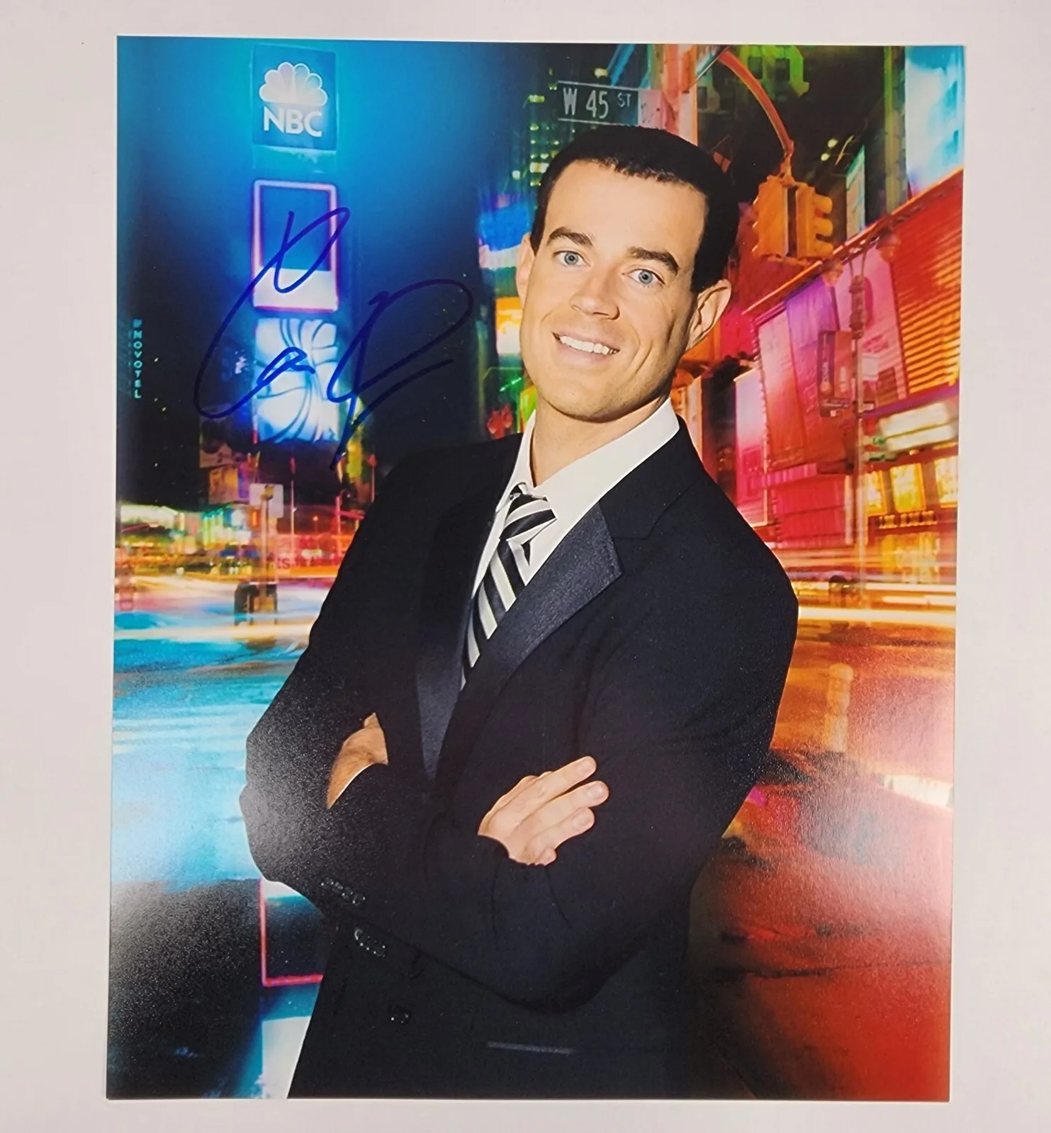 Carson Daly — TV Host/Personality Carson Daly Signed 8x10 Autograph (No COA) Photo Picture