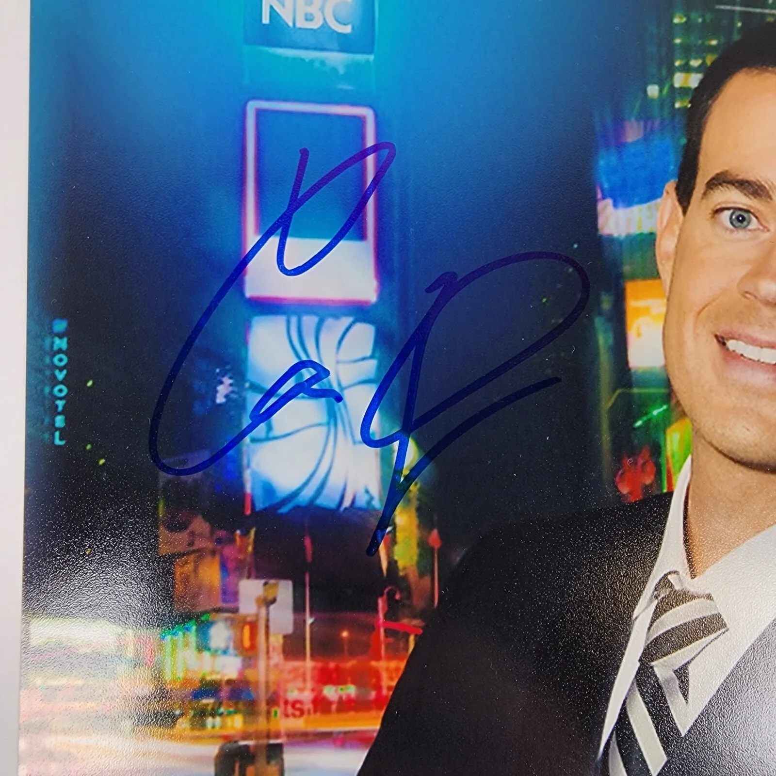 Carson Daly — TV Host/Personality Carson Daly Signed 8x10 Autograph (No COA) Photo Picture, изображение 2