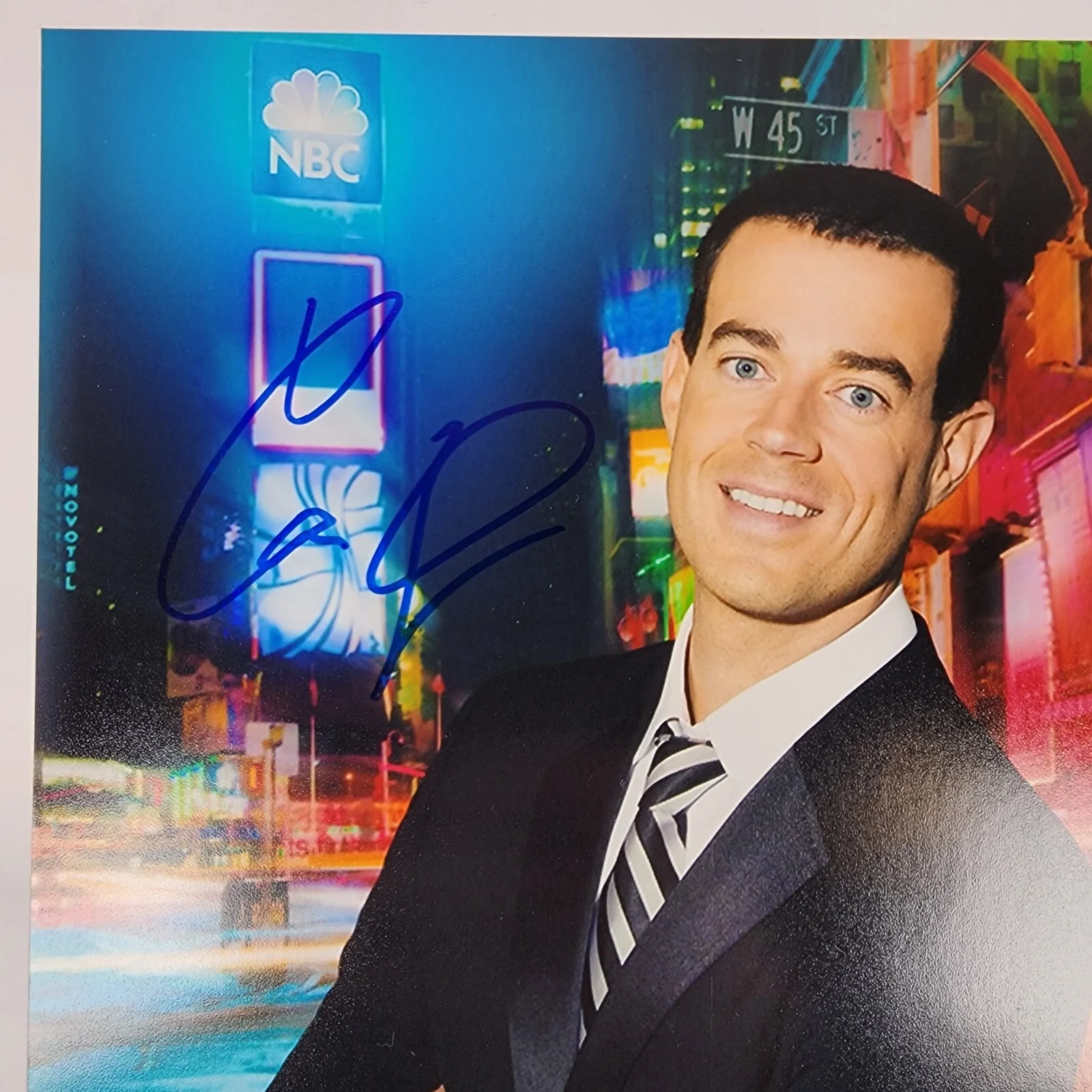 Carson Daly — TV Host/Personality Carson Daly Signed 8x10 Autograph (No COA) Photo Picture, изображение 3