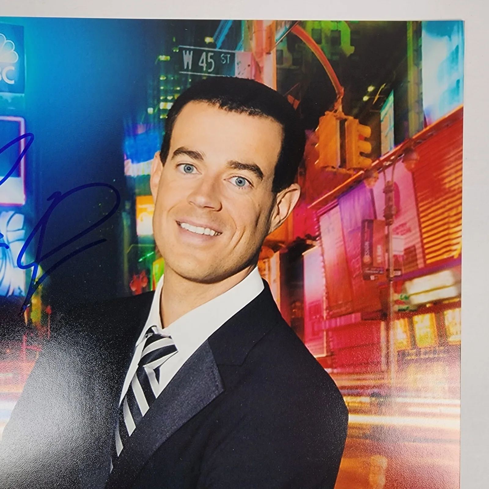 Carson Daly — TV Host/Personality Carson Daly Signed 8x10 Autograph (No COA) Photo Picture, изображение 4