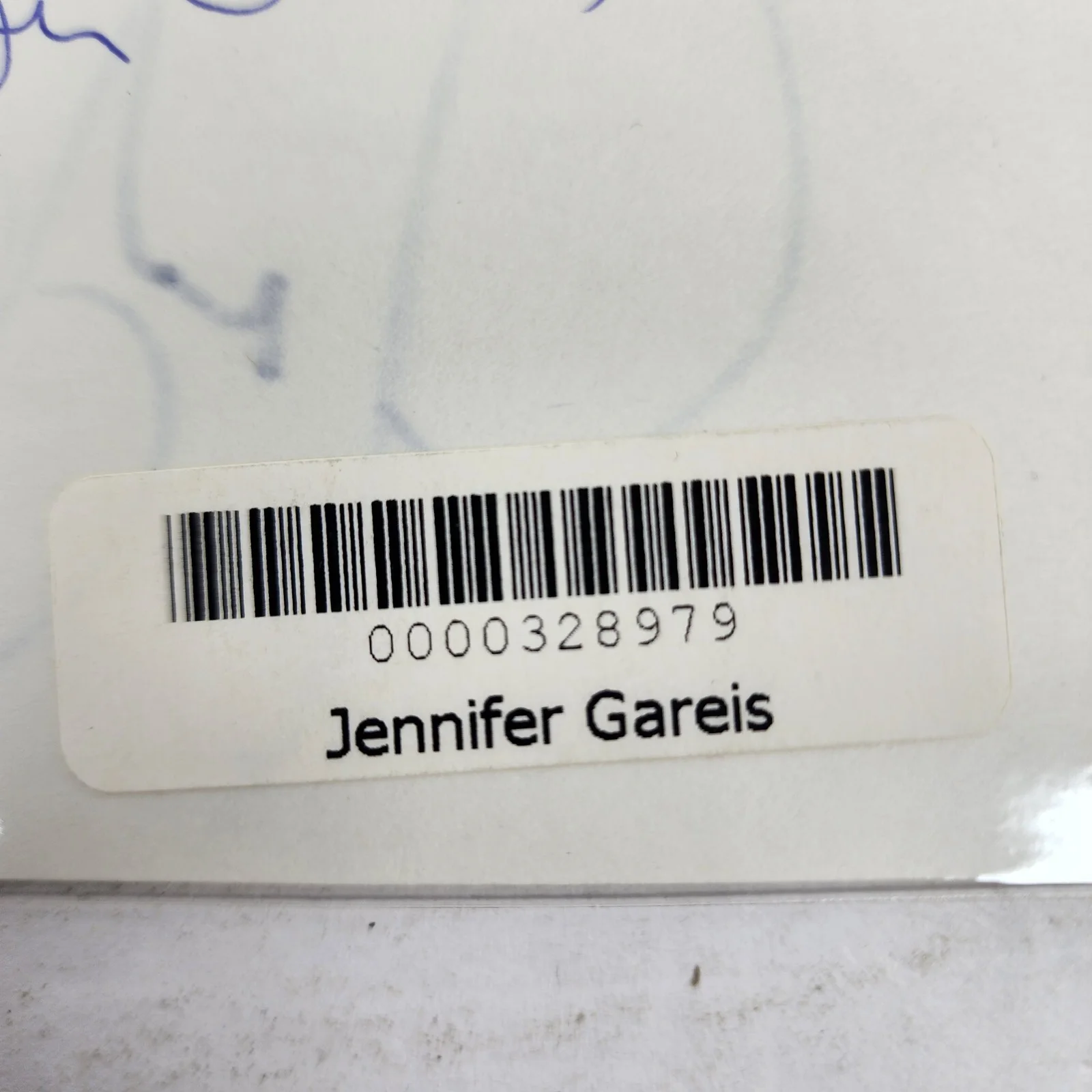 Jennifer Gareis — Soap Opera Actress Jennifer Gareis Signed 4x6 Index Card Autograph (No COA), изображение 5