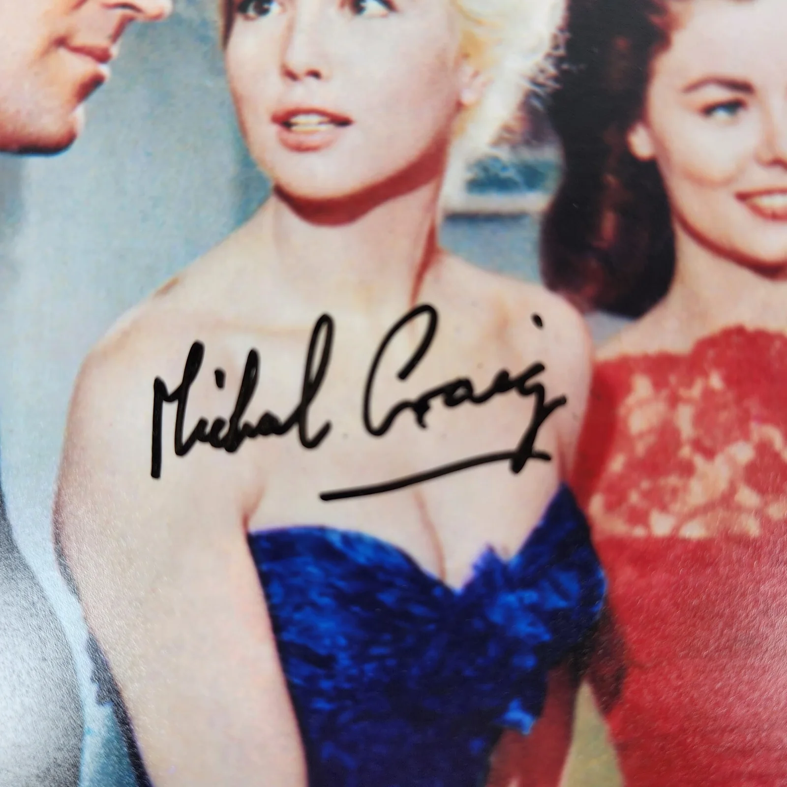 Michael Craig — British Actor Michael Criag Signed 8x10 Autograph (No COA) Photo Picture, image 2