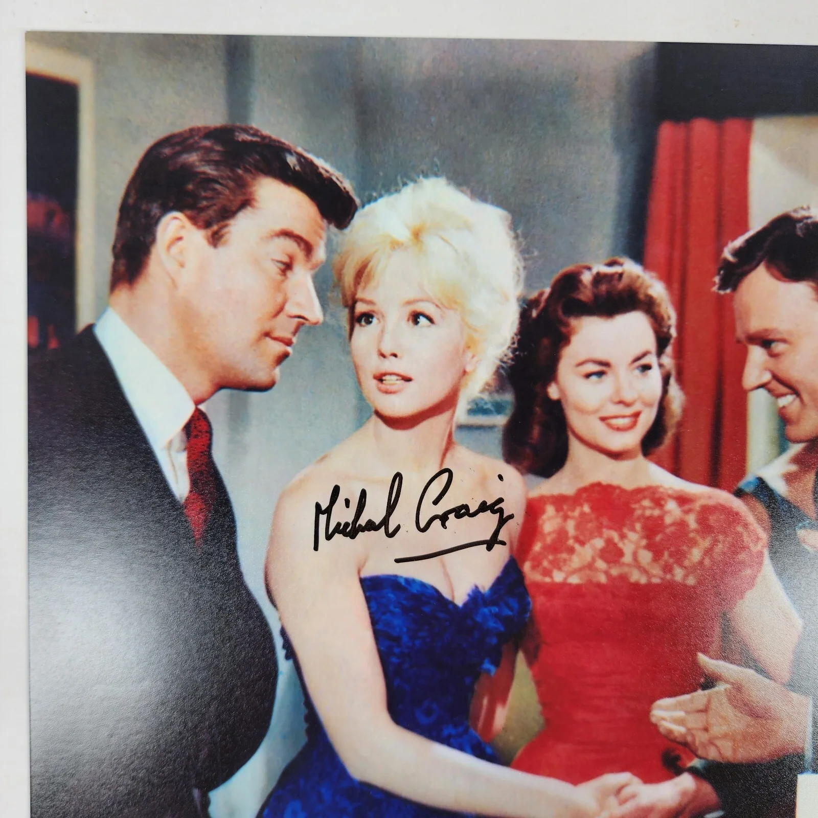 Michael Craig — British Actor Michael Criag Signed 8x10 Autograph (No COA) Photo Picture, image 3