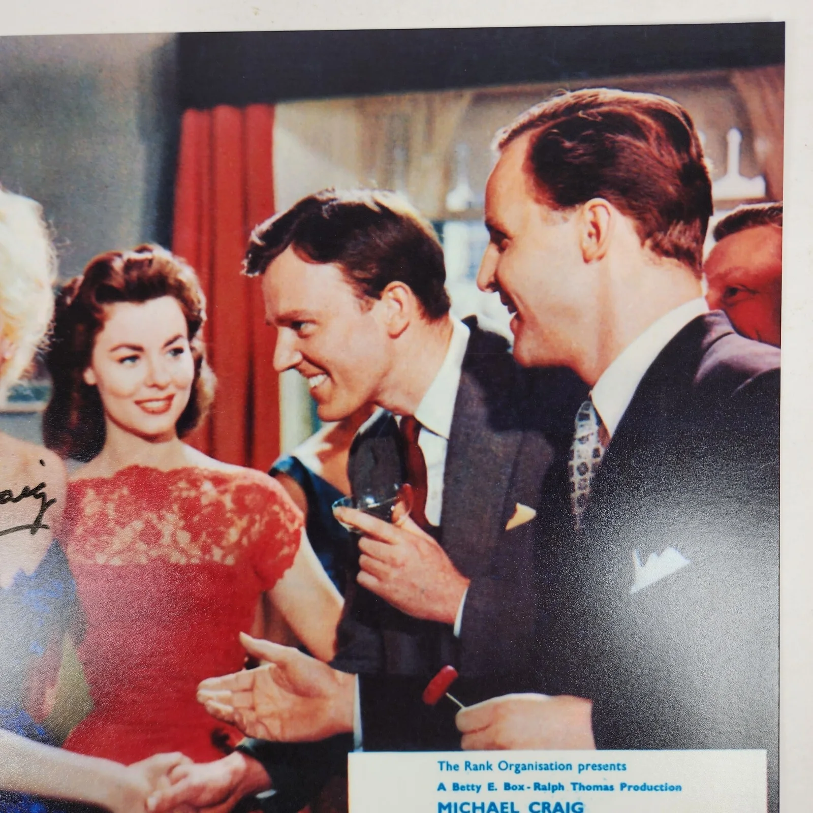 Michael Craig — British Actor Michael Criag Signed 8x10 Autograph (No COA) Photo Picture, image 4
