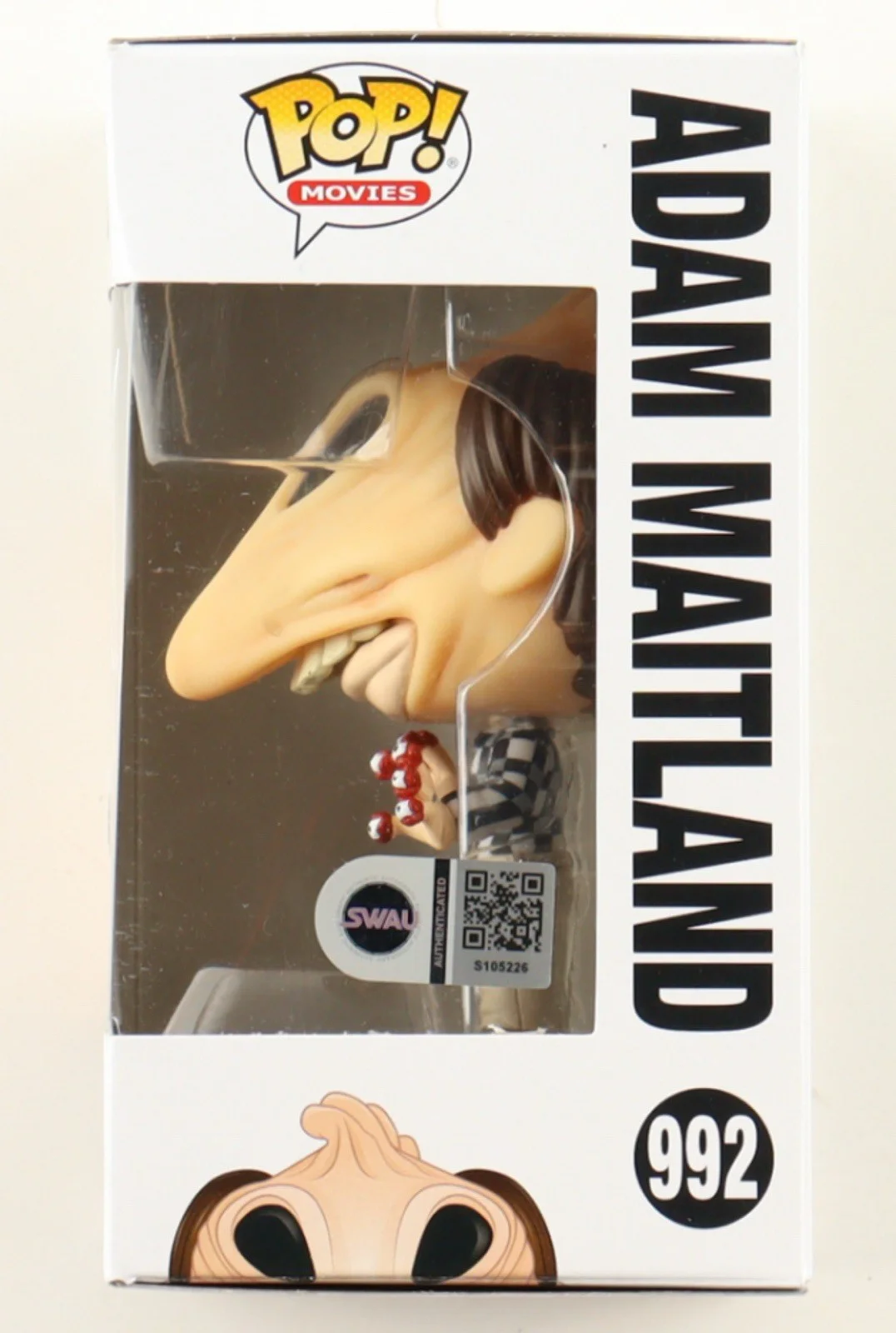 Alec Baldwin — Alec Baldwin "Beetlejuice" AUTOGRAPH Signed 'Adam Maitland' 992 Funko Pop SMAU, image 2