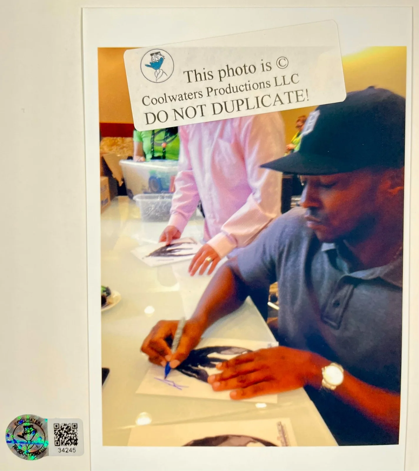Anthony Mackie — Anthony Mackie Signed Marvel Captain America Winter Soldier 8x10 Photo JSA COA, изображение 4