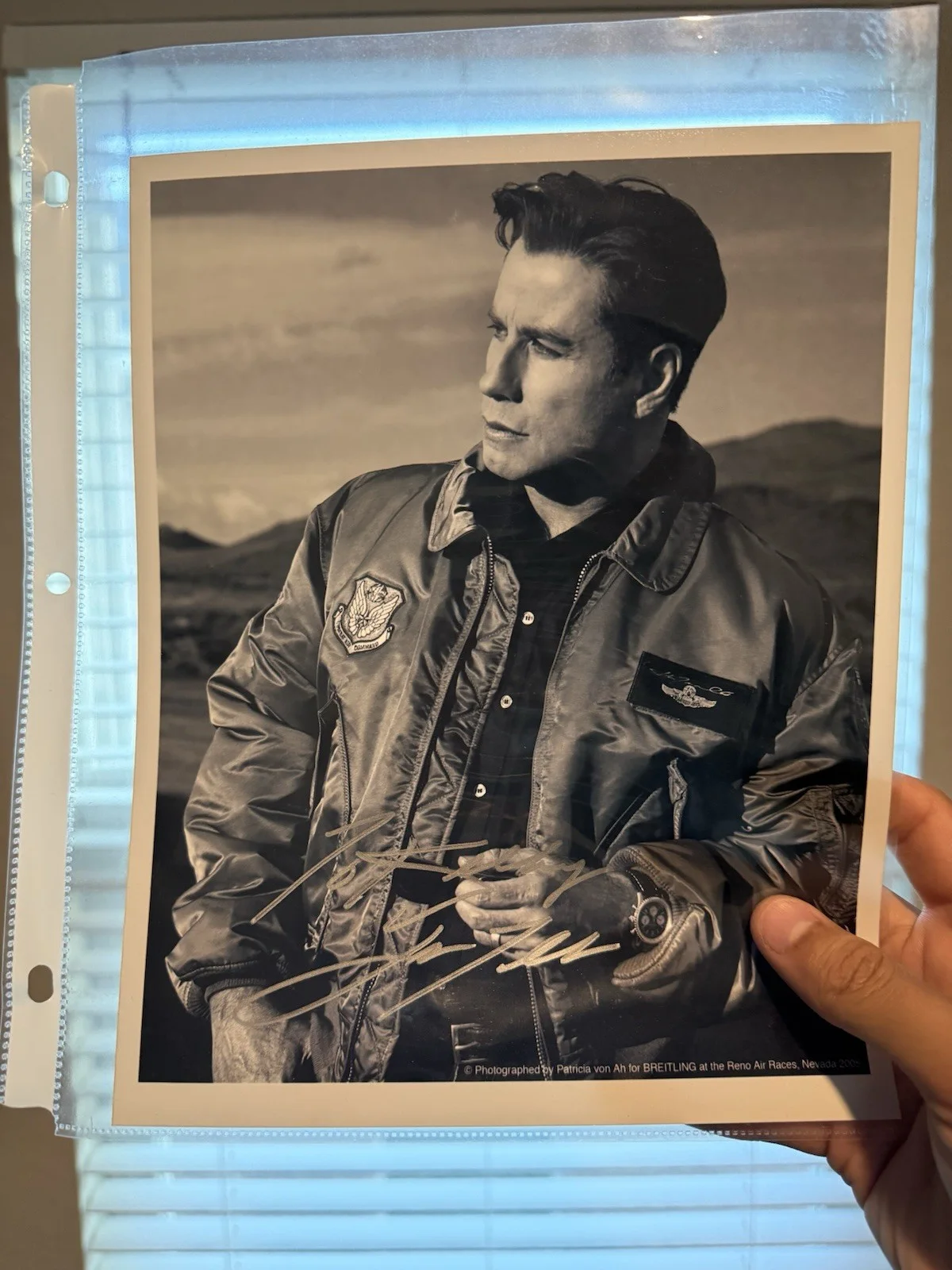 John Travolta — John Travolta Signed Autographed Picture, image 2