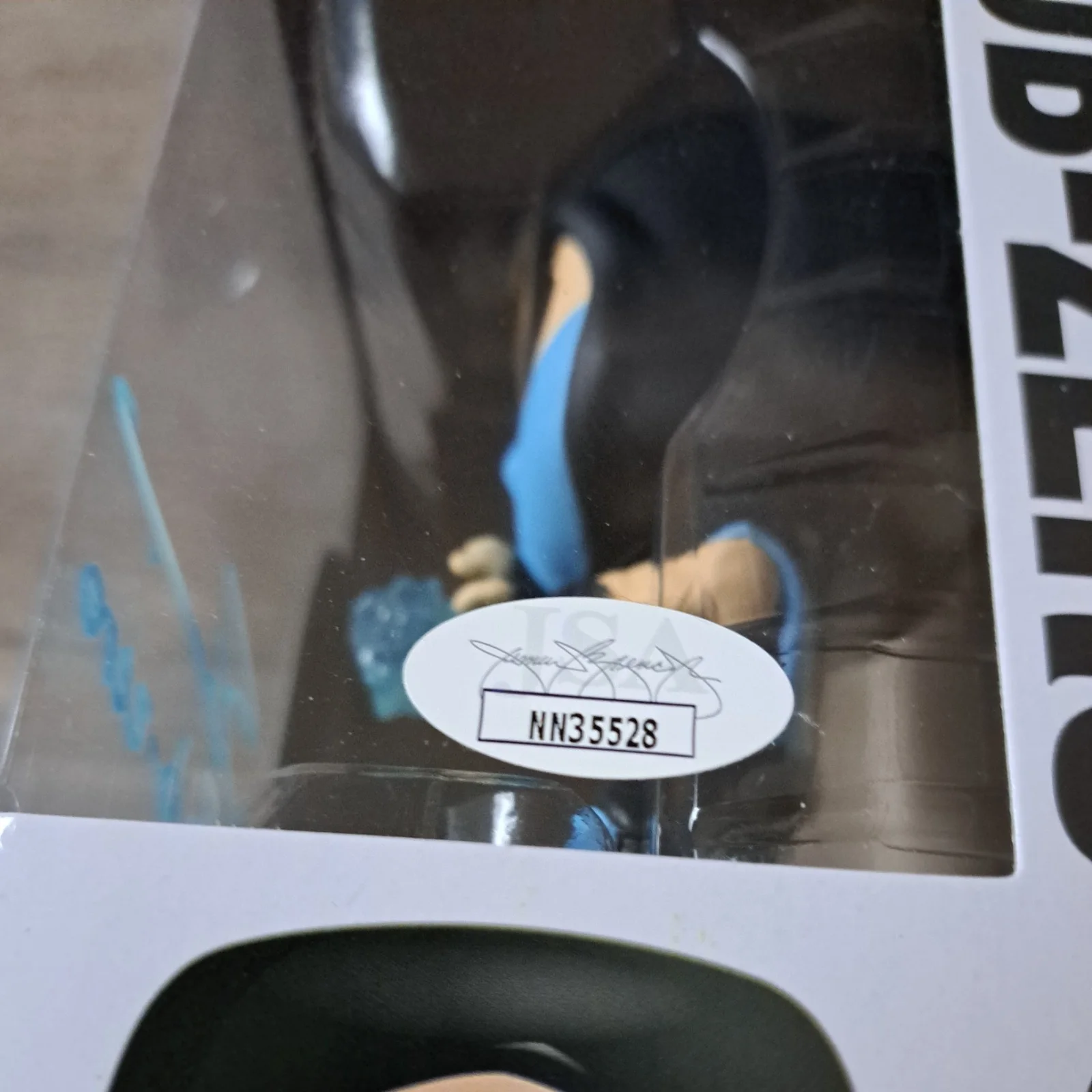 STEVE BLUM — Steve Blum Mortal Kombat Signed Funko Pop Sub Zero Autograph #536, image 3