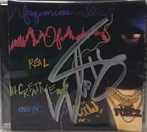 LL Cool J 'The Force' Rap Hip-Hop CD Signed/Autographed Insert In Silver, image 2