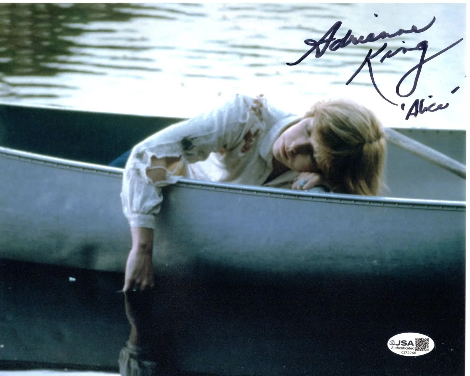 Adrienne King — Adrienne King signed 8x10 Photo Alice Hardy Friday the 13th JSA Authentication