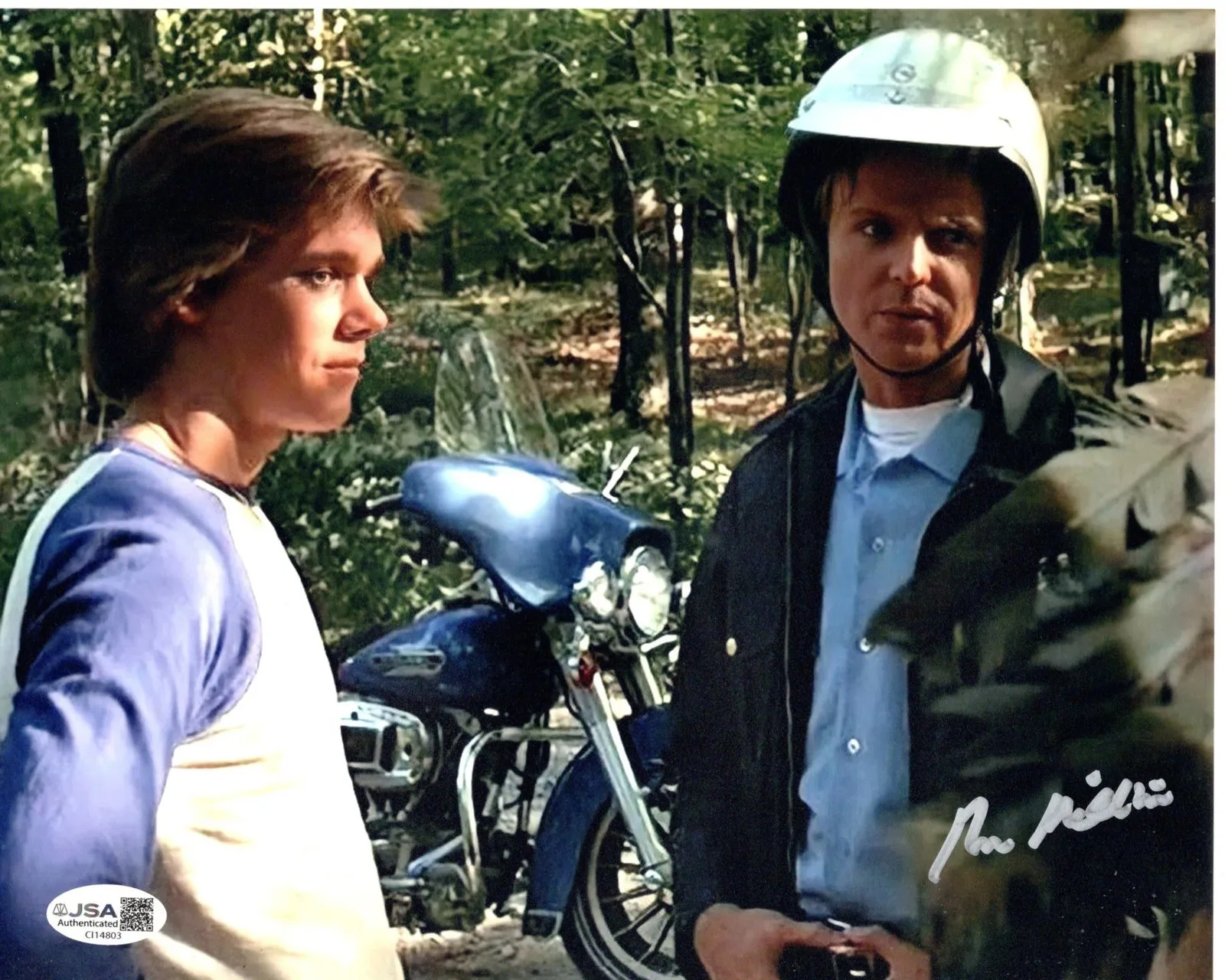 Ron Millkie — Ron Millkie signed 8x10 Photo Officer Dorf - Friday the 13th JSA Authentication