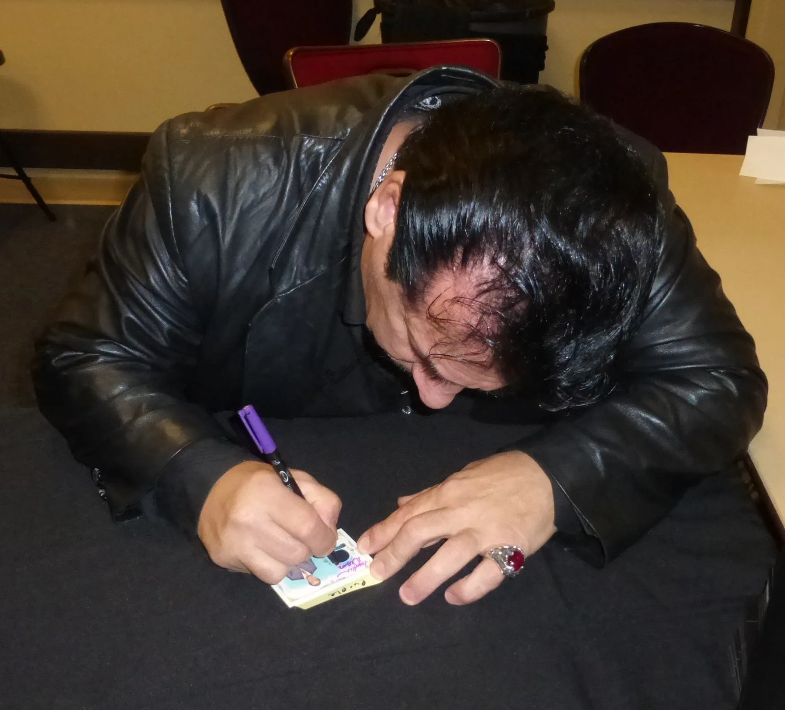 Chuck Zito — Chuck Zito Signed 2014 Topps Allen & Ginter Relics Card #FSR-CZ PSA/DNA #/d INS, изображение 4