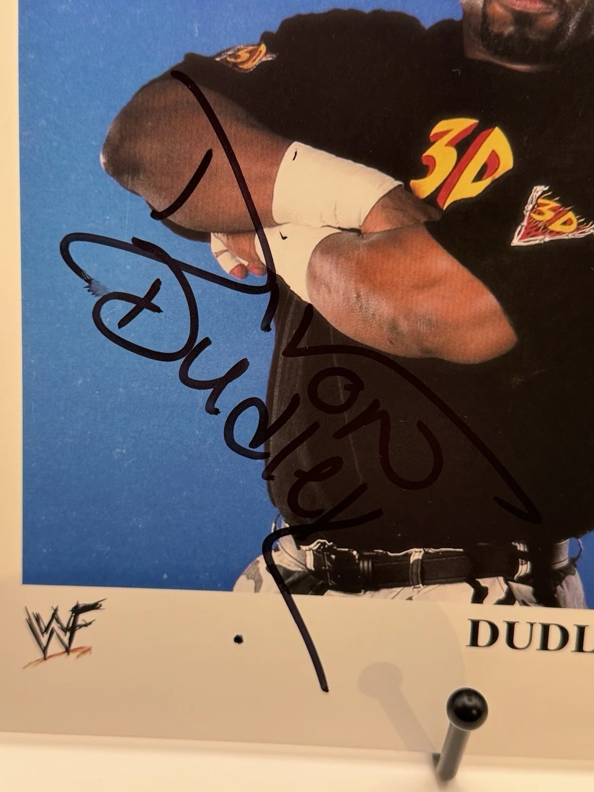 WWF Dudley Boyz Signed 8x10 Photo Bubba D-Von Dual Autograph WWE ECW TNA, image 2