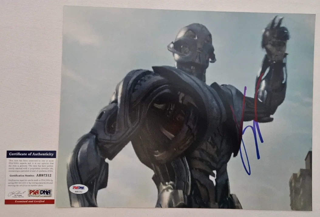 James Spader — James Spader signed 11x14 Photo w/ PSA/DNA CoA, Marvel Avengers Age of Ultron