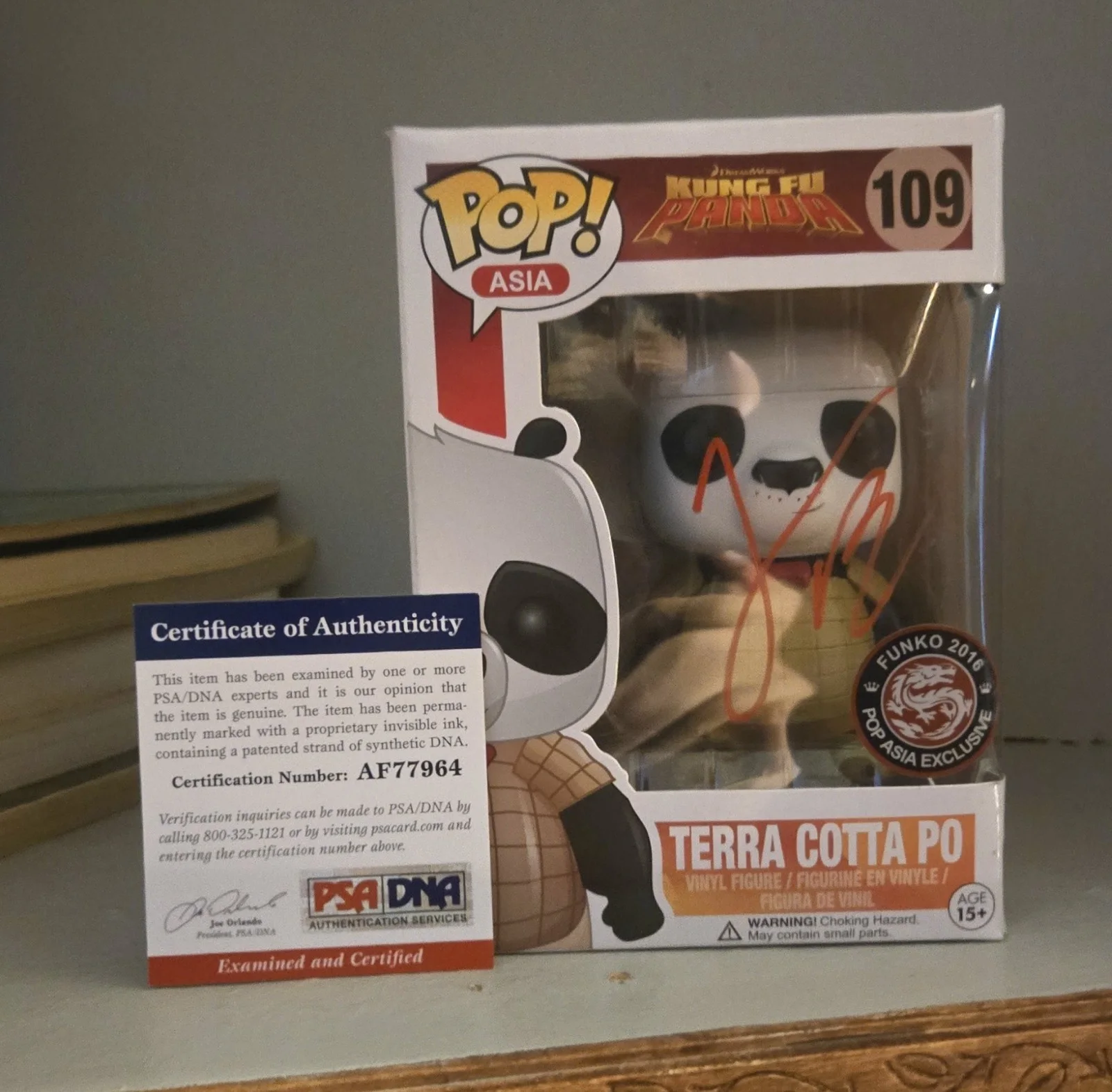 Jack Black — Signed Jack Black Po - Kung Fu Panda Pop Exclusive! PSA COA & MORE!, image 4