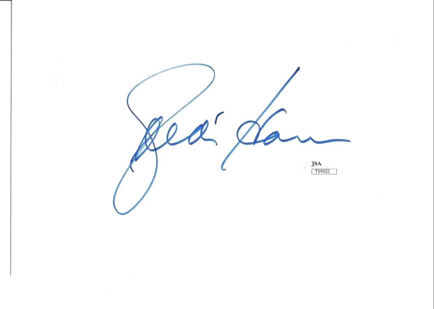Goldie Hawn — Goldie Hawn Signed Cut JSA Certification, Actress First Wives Club Wildcats