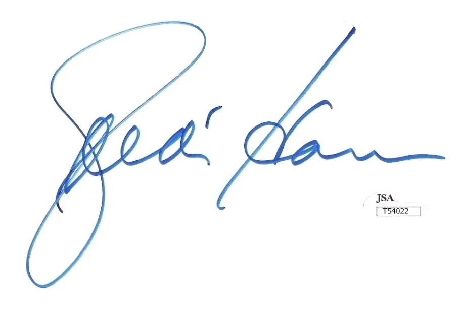 Goldie Hawn — Goldie Hawn Signed Cut JSA Certification, Actress First Wives Club Wildcats, изображение 2