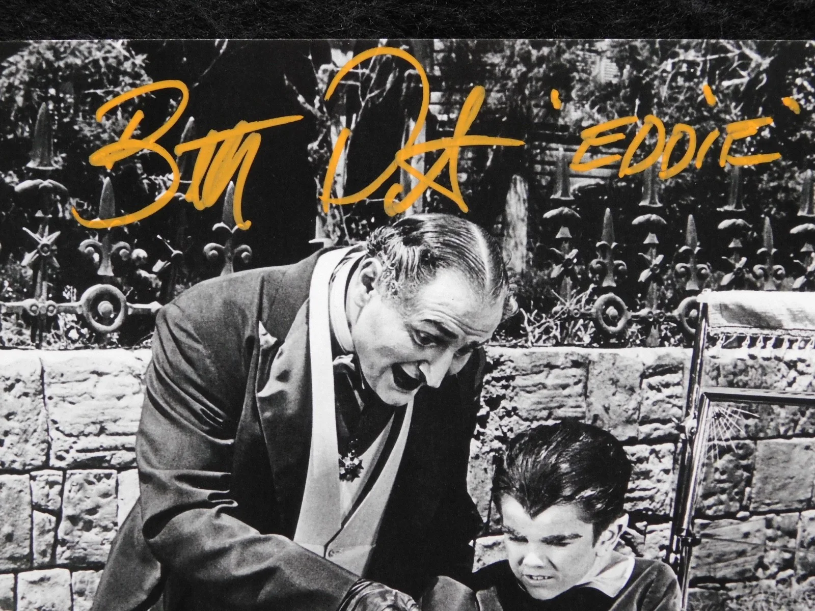 Butch Patick — Butch Patrick Signed / Autographed 8x10 Photo Eddie Munster JSA COA, image 2