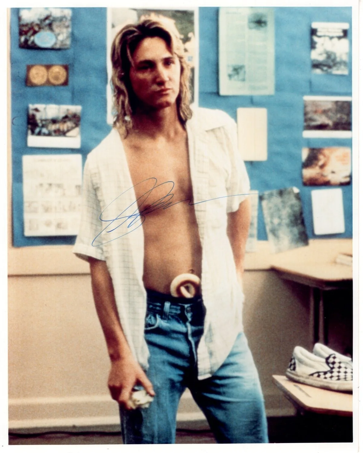 Sean Penn — SEAN PENN signed autograph 8x10 FAST TIMES AT RIDGEMONT HIGH JEFF SPICOLI photo
